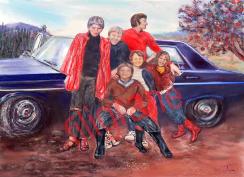 Promenade avec la Renault Rambler dans les années 60